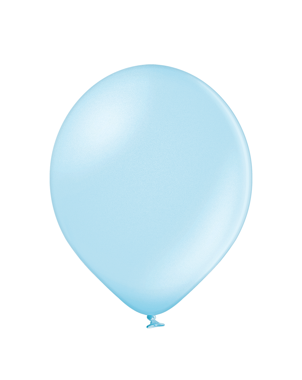 Metallic-Ballon 35cm Hellblau