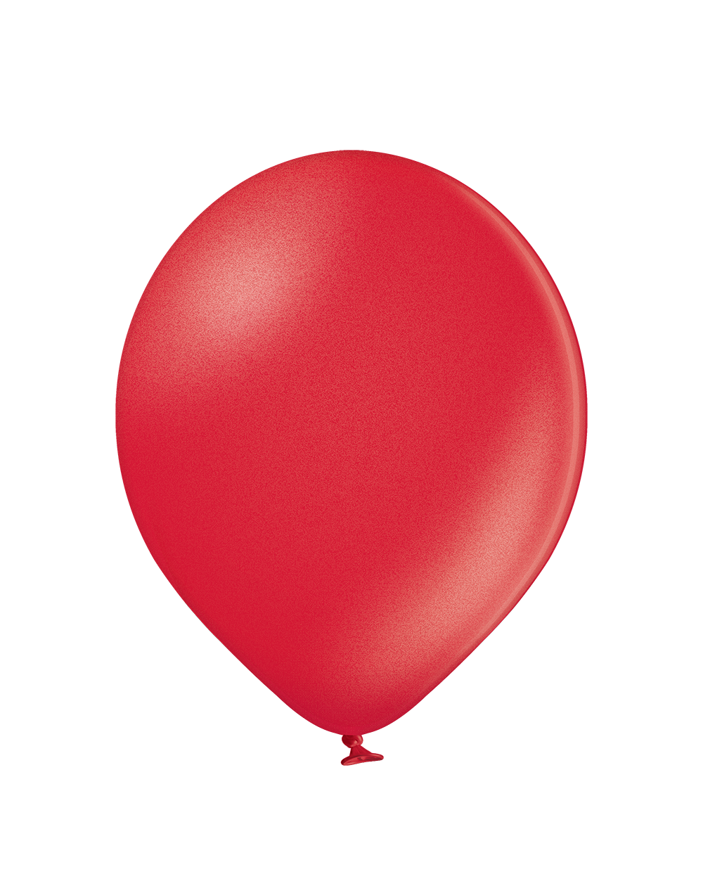 Metallic-Ballon 35cm Rot