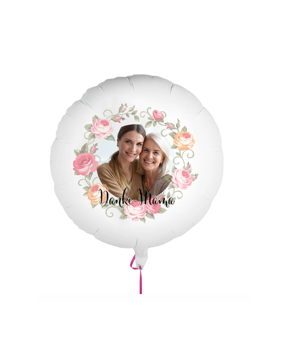 Fotoballon Danke Mama 60cm