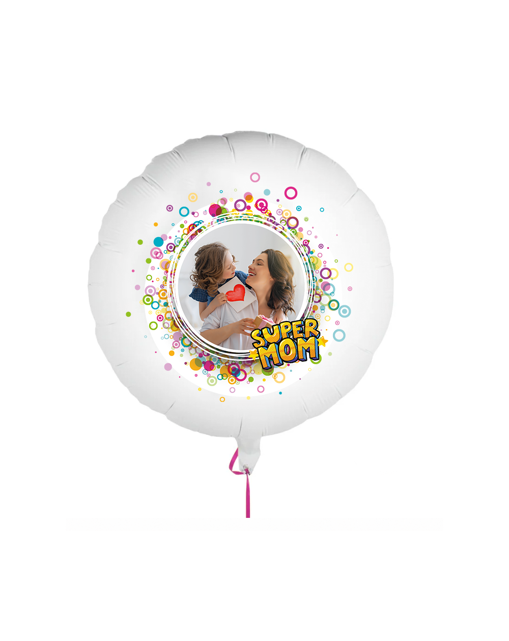 Fotoballon Super Mom 60cm