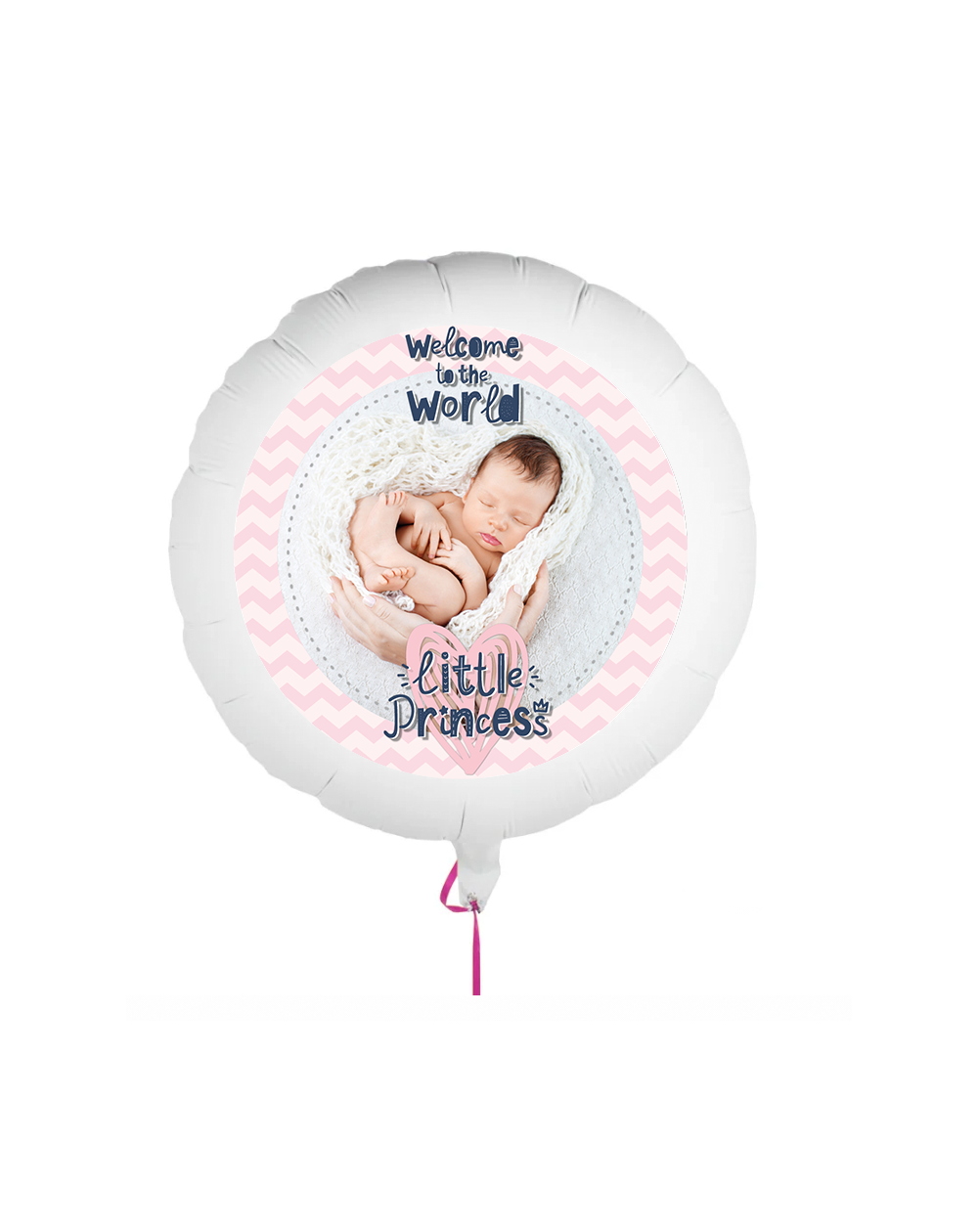 Fotoballon Little Princess 60cm
