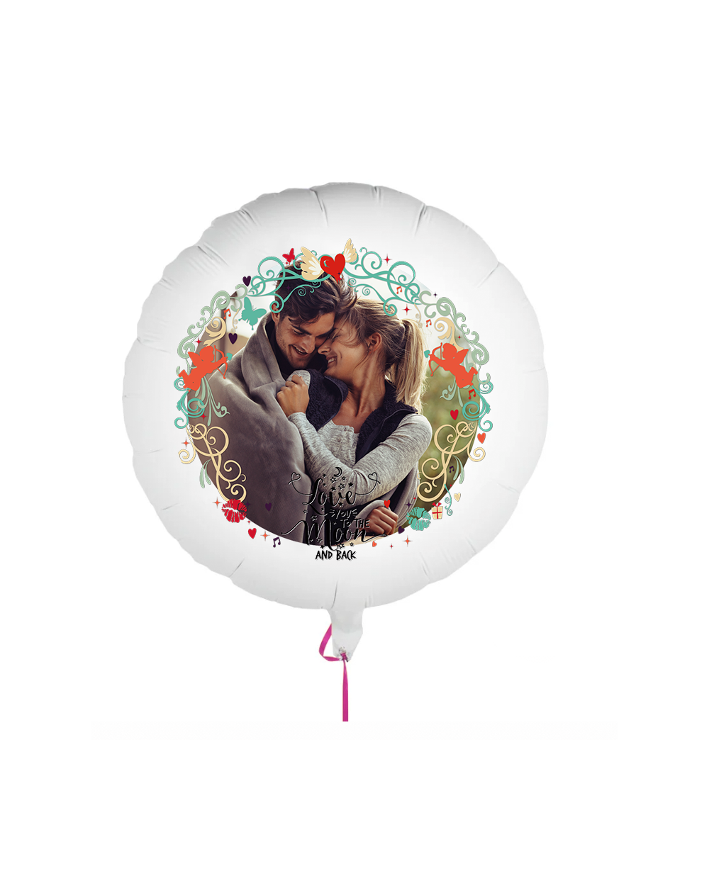 Fotoballon Moon & Back 60cm