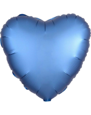 Geschenkballon Herz Satin 45cm