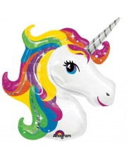 Geschenkballon Einhorn Rainbow 85cm