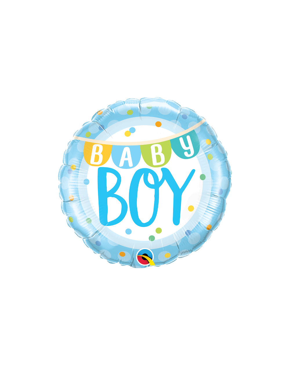 Geschenkballon Baby Boy Banner 45cm