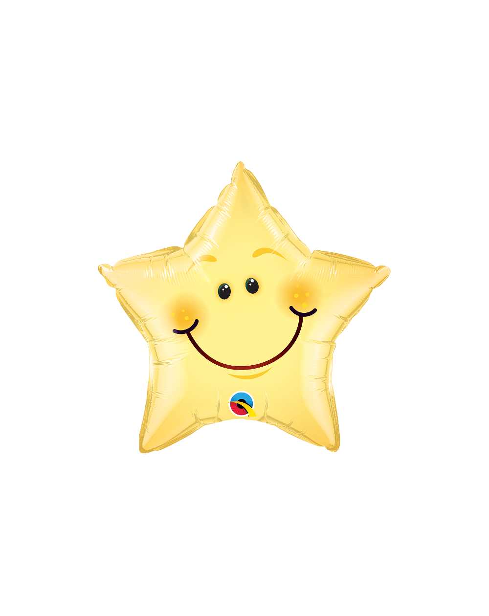 Geschenkballon Smiley Face Star 50cm