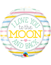 Geschenkballon I Love You To The Moon 45cm