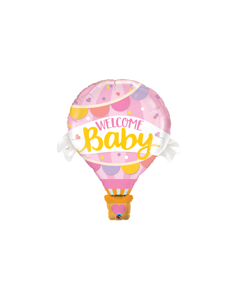 Geschenkballon Welcome Baby Girl Ballon 107cm