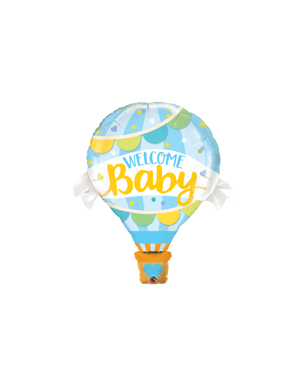 Geschenkballon Welcome Baby Boy Balloon 107cm