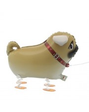 Geschenkballon Airwalker Mops 56cm