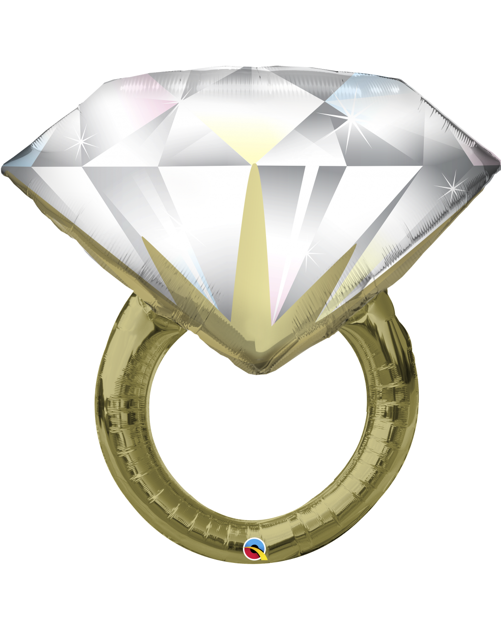 Geschenkballon XL Ring Diamant 94cm
