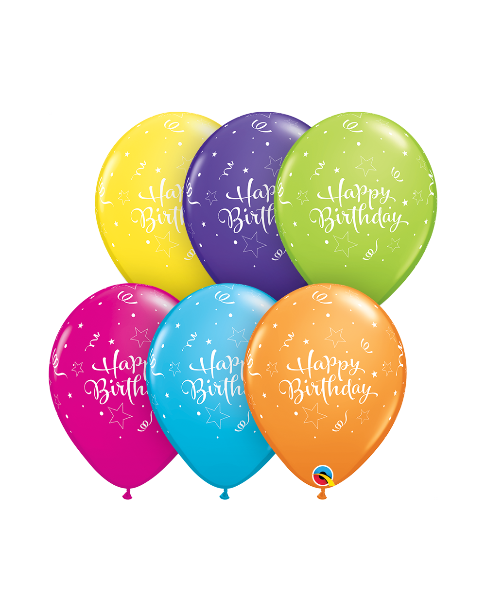 Ballon Happy Birthday Party 33cm bunt