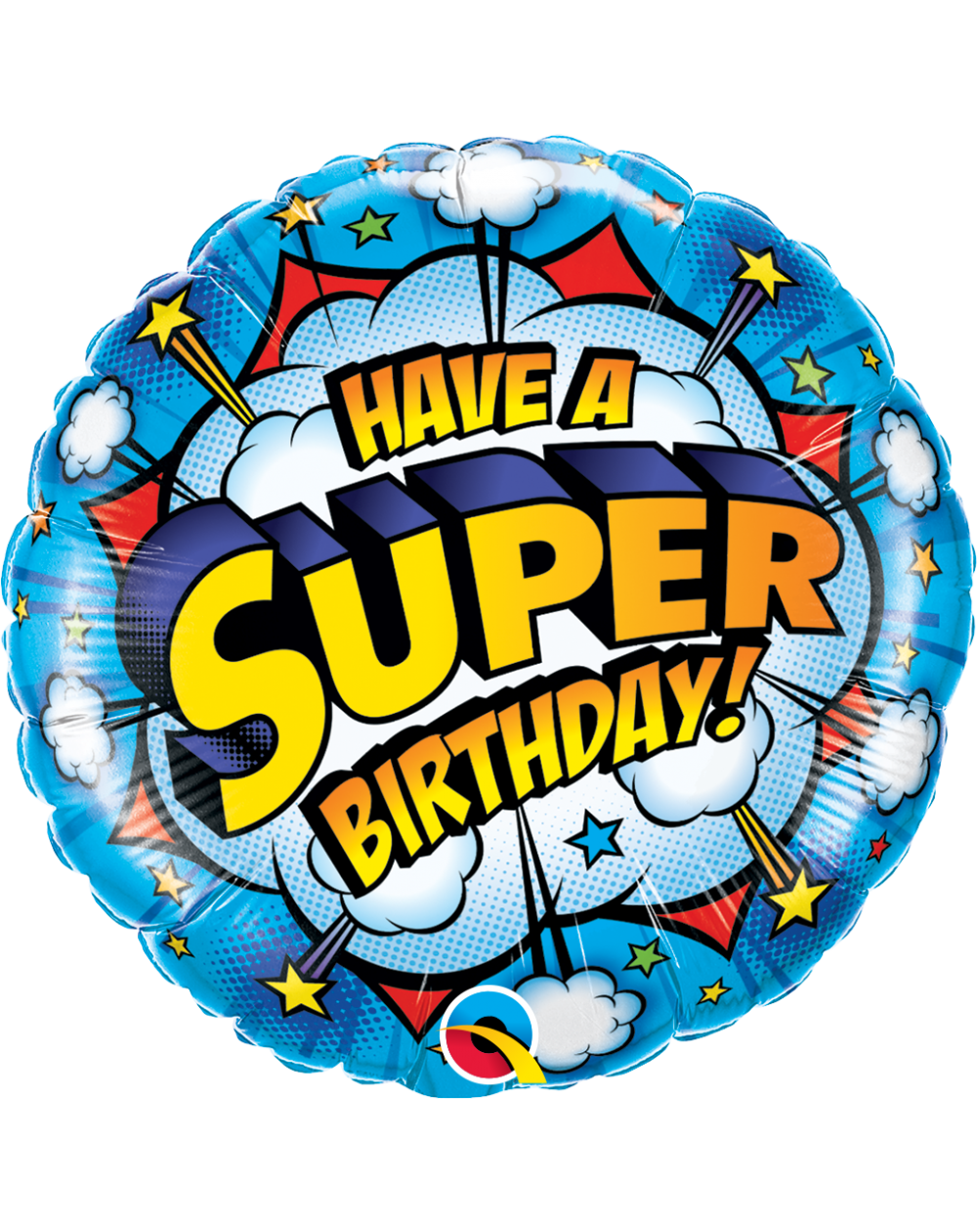 Geschenkballon Super Geburtstag 45cm