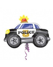 Geschenkballon Polizeiauto 56cm