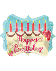Geschenkballon Birthday Cake 45cm