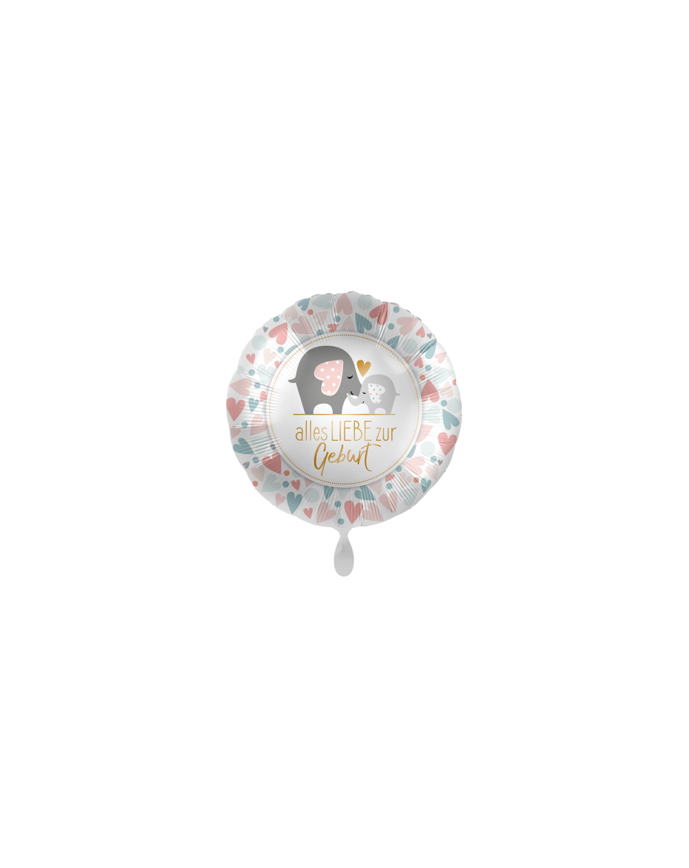 Geschenkballon alles Liebe zur Geburt 45