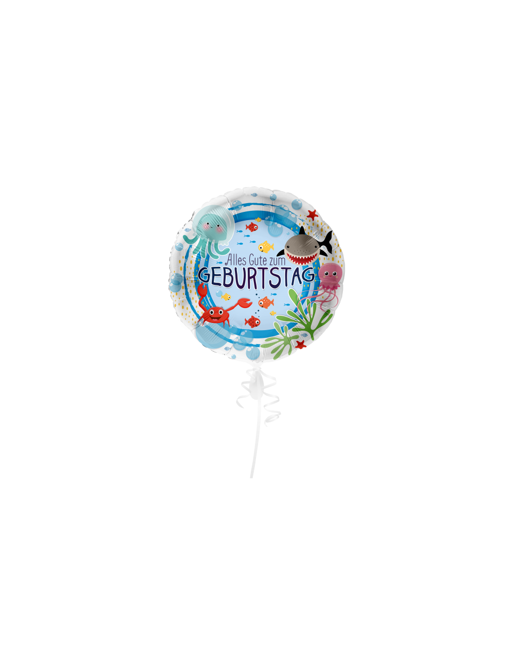 Geschenkballon Unterwasserwelt 45cm