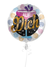 Geschenkballon Auf Dich 45cm