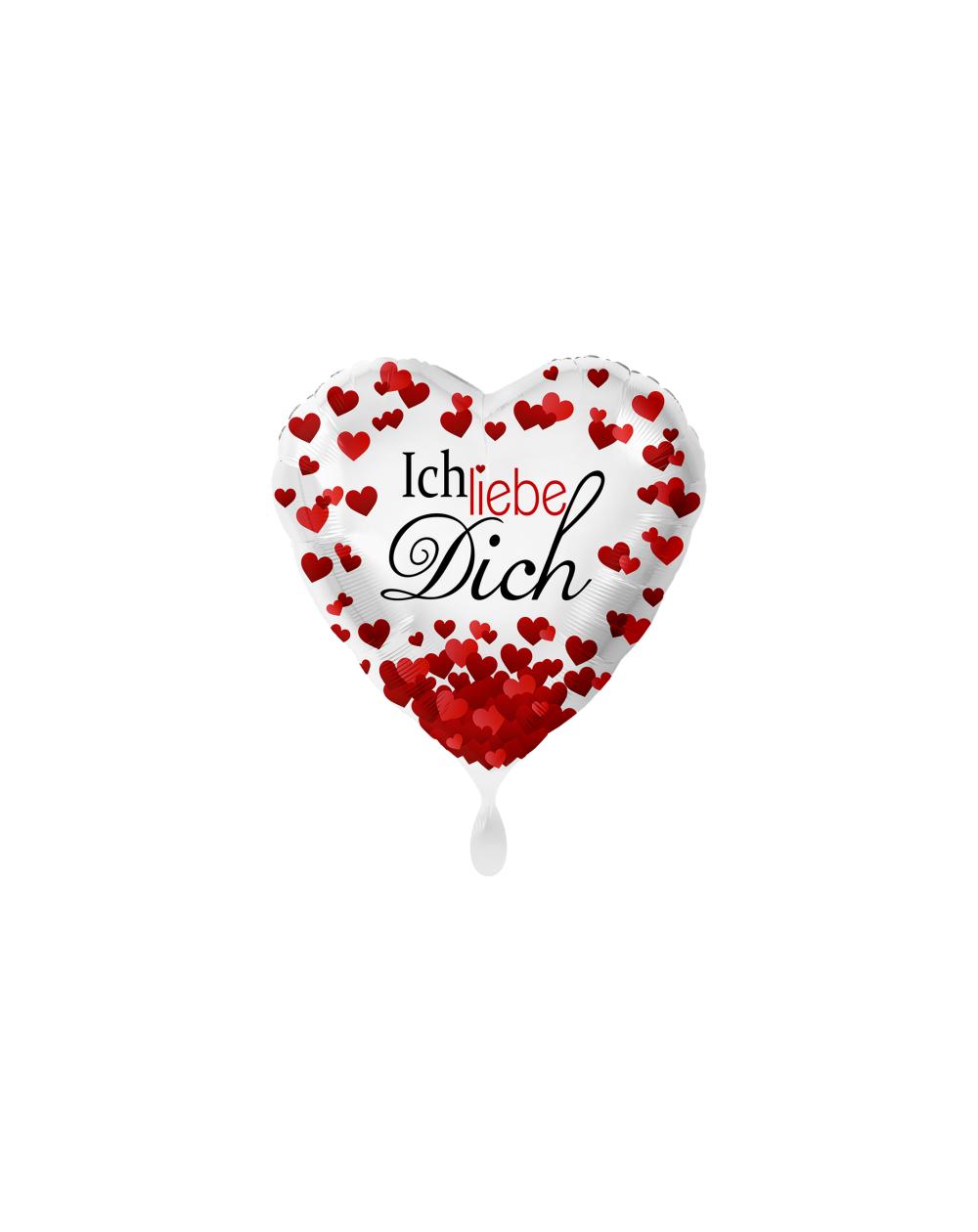 Geschenkballon Ich liebe dich Hearts 45cm