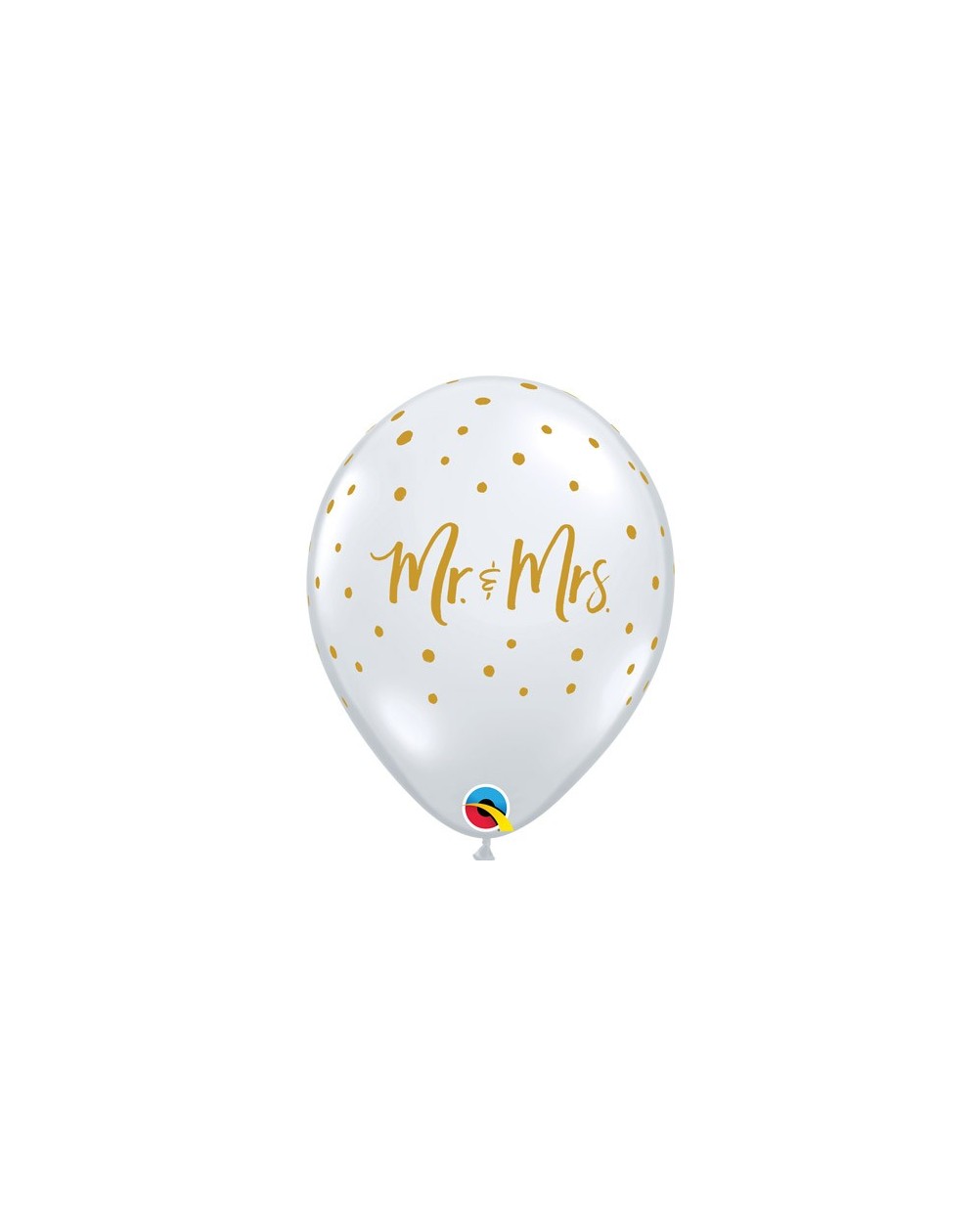 Ballon Mr & Mrs Transparent 33cm