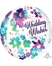 Geschenkballon ORB Wedding Wishes 40cm