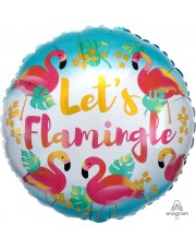 Geschenkballon Let's Flamingle 45cm