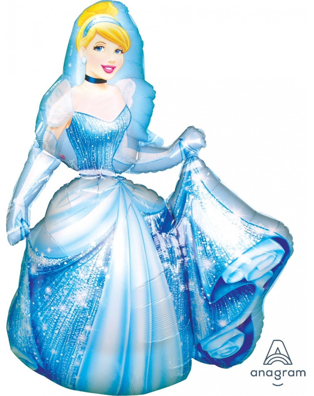 Geschenkballon Cinderella 83cm