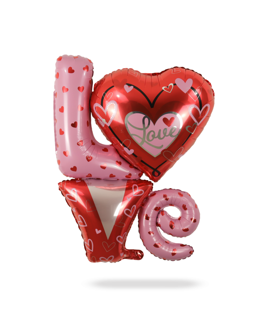 Geschenkballon LOVE Herz 80cm